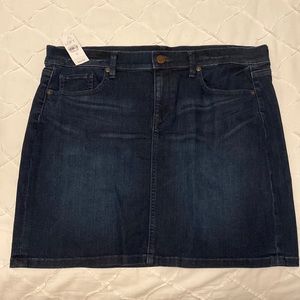 Loft denim skirt
